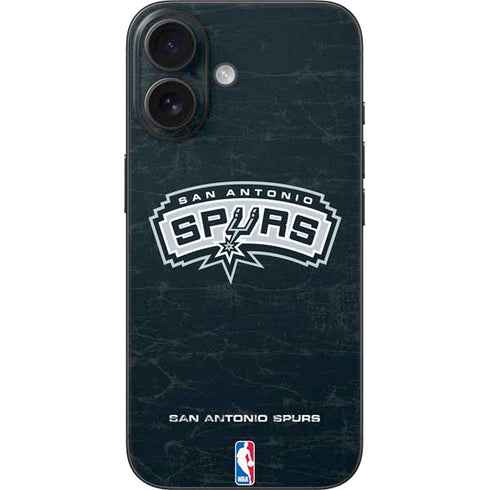 NBA San Antonio Spurs Primary Logo iPhone 16 Skin