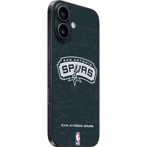 NBA San Antonio Spurs Primary Logo iPhone 16 Skin