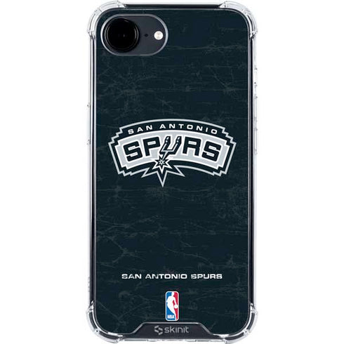 NBA San Antonio Spurs Primary Logo iPhone 16e Clear Case