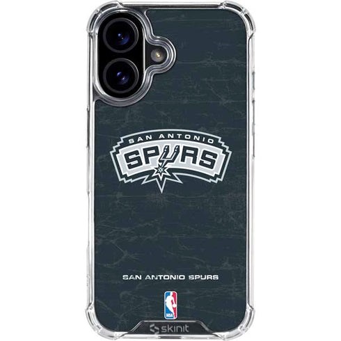 NBA San Antonio Spurs Primary Logo iPhone 17 Clear Case
