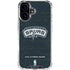 NBA San Antonio Spurs Primary Logo iPhone 17 Clear Case