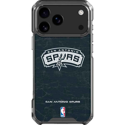 NBA San Antonio Spurs Primary Logo iPhone 18 Pro Max Clear Case