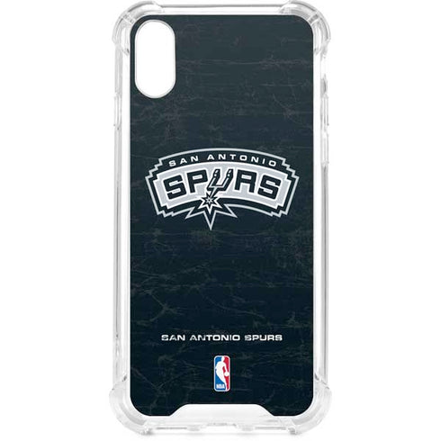 NBA San Antonio Spurs Primary Logo iPhone XS Clear Case
