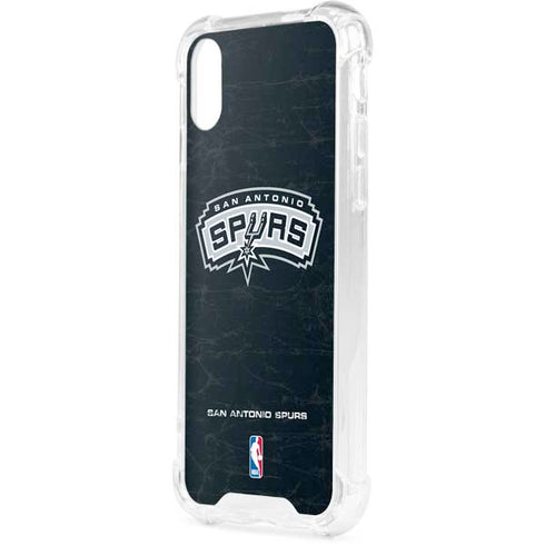 NBA San Antonio Spurs Primary Logo iPhone XS Clear Case