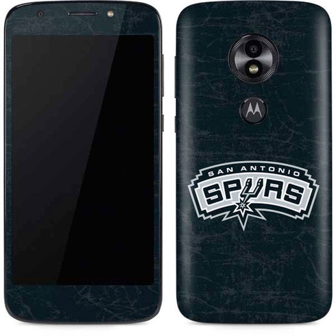 NBA San Antonio Spurs Primary Logo Moto E5 Play Skin