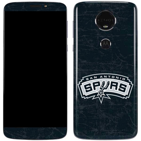 NBA San Antonio Spurs Primary Logo Moto E5 Plus Skin