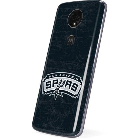NBA San Antonio Spurs Primary Logo Moto E5 Plus Skin
