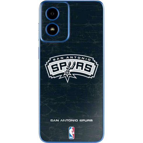 NBA San Antonio Spurs Primary Logo Moto G Play 4G (2024) Skin