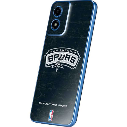 NBA San Antonio Spurs Primary Logo Moto G Play 4G (2024) Skin