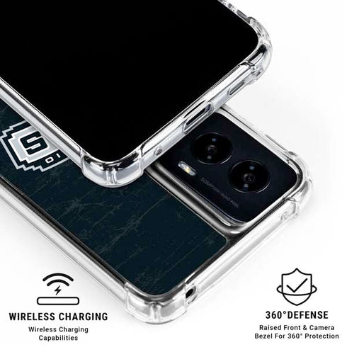 NBA San Antonio Spurs Primary Logo Moto G Power 5G (2024) Clear Case