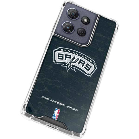 NBA San Antonio Spurs Primary Logo Moto G Power 5G (2025) Clear Case