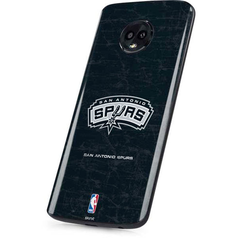 NBA San Antonio Spurs Primary Logo Moto G6 Skin