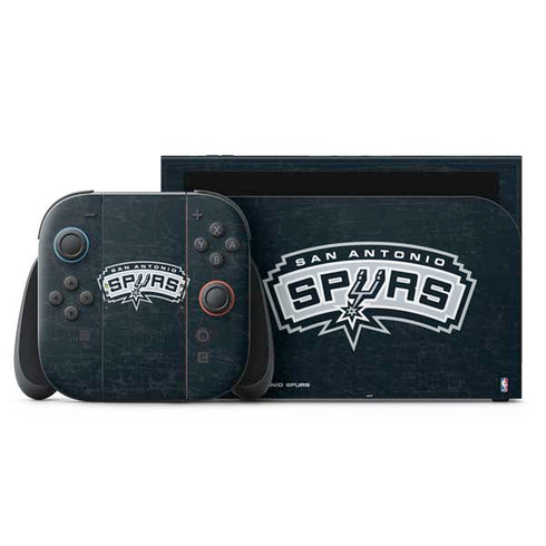 NBA San Antonio Spurs Primary Logo Nintendo Skins