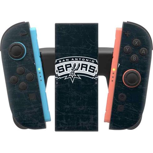 NBA San Antonio Spurs Primary Logo Nintendo Switch 2 (2025) Joy-Con Controller Skin