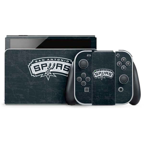 NBA San Antonio Spurs Primary Logo Nintendo Skins