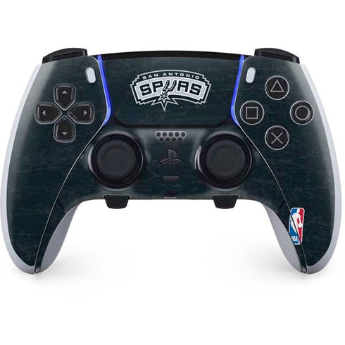 NBA San Antonio Spurs Primary Logo PS5 DualSense Edge Pro Controller Skin