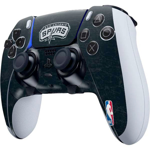 NBA San Antonio Spurs Primary Logo PS5 DualSense Edge Pro Controller Skin