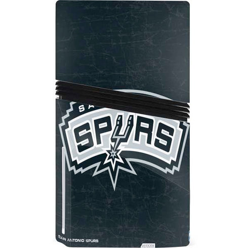 NBA San Antonio Spurs Primary Logo PS5 Pro Disk Bundle Skin