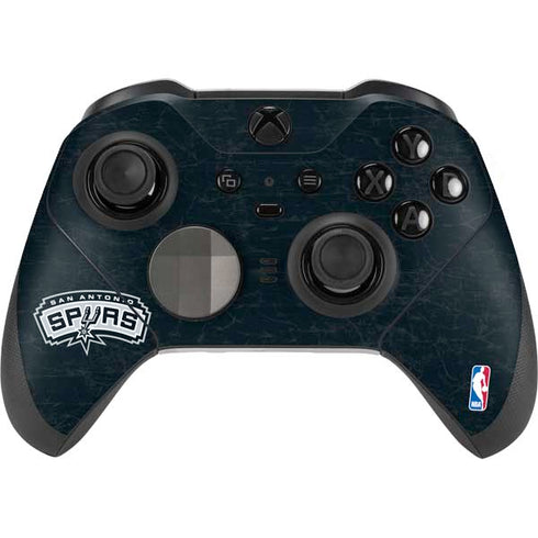NBA San Antonio Spurs Primary Logo Xbox Elite Wireless Controller Series 2 Skin