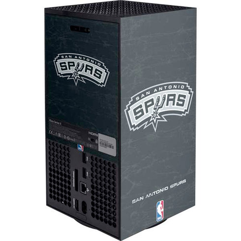 NBA San Antonio Spurs Primary Logo XBox Series X Digital Edition Console Skin