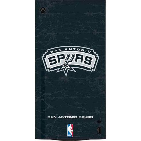NBA San Antonio Spurs Primary Logo XBox Series X Digital Edition Console Skin