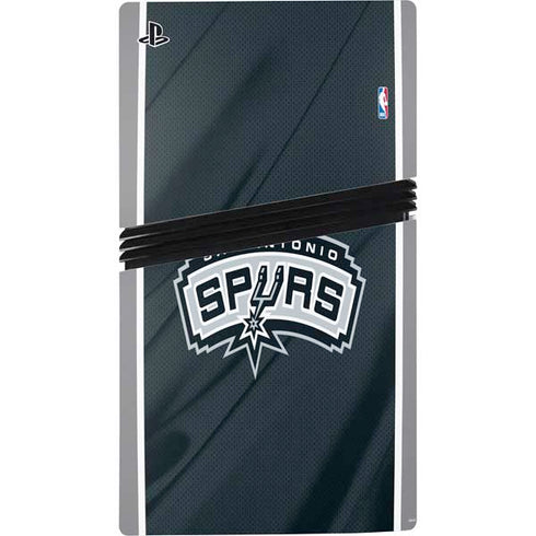 NBA San Antonio Spurs PS5 Pro Disk Console Skin