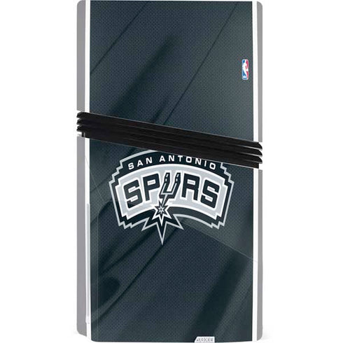 NBA San Antonio Spurs PS5 Pro Disk Console Skin