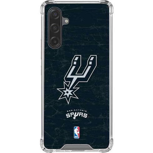 NBA San Antonio Spurs Secondary Logo Galaxy A17 Clear Case