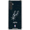 NBA San Antonio Spurs Secondary Logo Galaxy A17 Clear Case