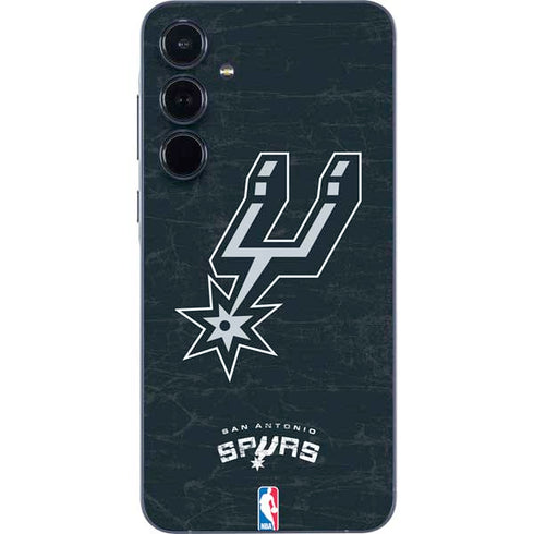 NBA San Antonio Spurs Secondary Logo Galaxy A35 5G Skin