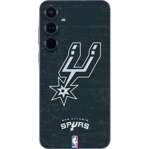 NBA San Antonio Spurs Secondary Logo Galaxy A55 5G Skin