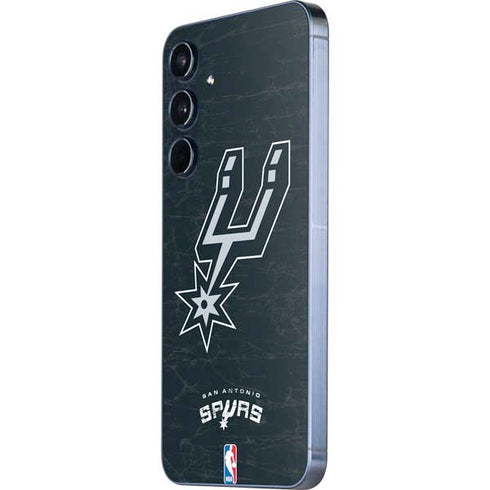 NBA San Antonio Spurs Secondary Logo Galaxy A55 5G Skin