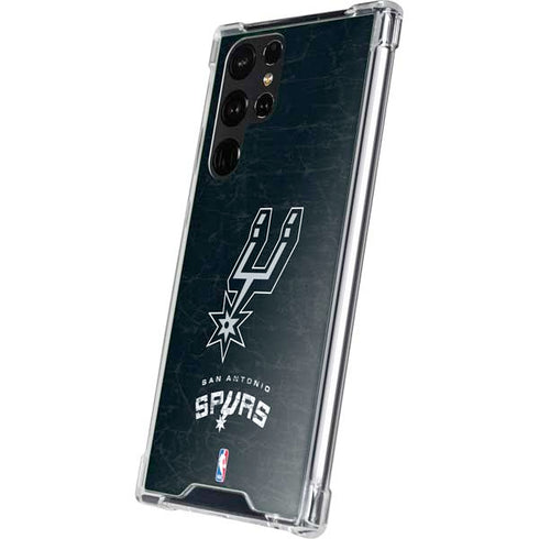 NBA San Antonio Spurs Secondary Logo Galaxy S23 Ultra Clear Case