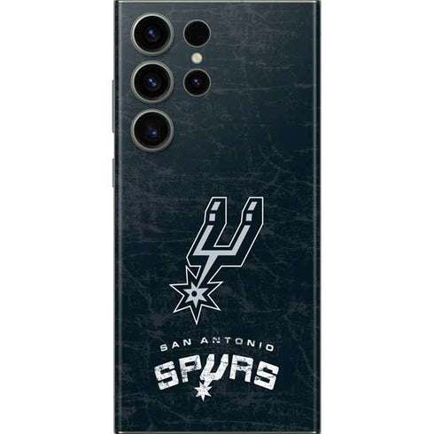 NBA San Antonio Spurs Secondary Logo Galaxy Skins