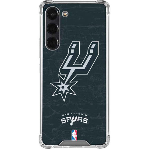 NBA San Antonio Spurs Secondary Logo Galaxy S24 FE Clear Case