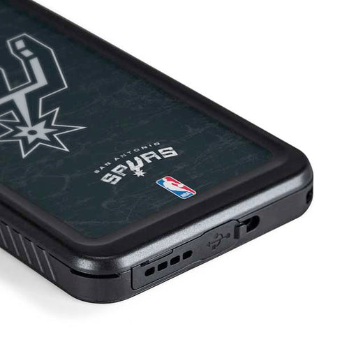 NBA San Antonio Spurs Secondary Logo Galaxy S24 Plus Waterproof Case