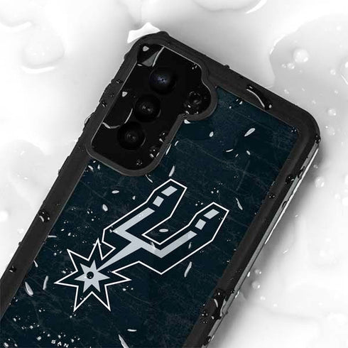 NBA San Antonio Spurs Secondary Logo Galaxy S24 Plus Waterproof Case
