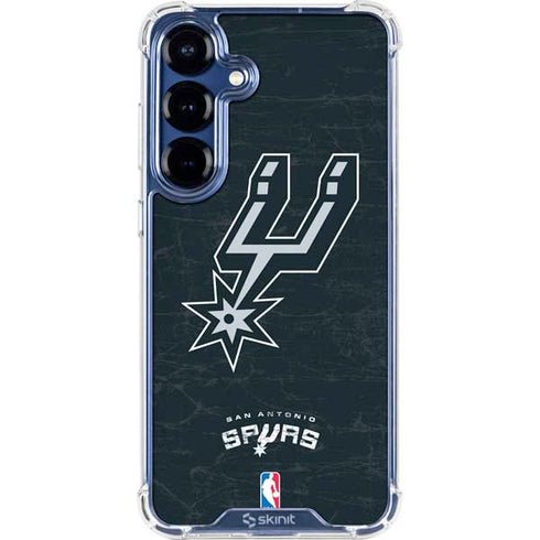 NBA San Antonio Spurs Secondary Logo Galaxy S25 Clear Case