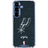 NBA San Antonio Spurs Secondary Logo Galaxy S25 FE Clear Case