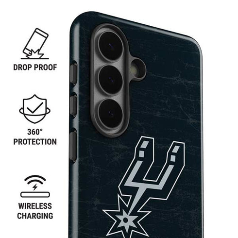 NBA San Antonio Spurs Secondary Logo Galaxy S26 Impact Case