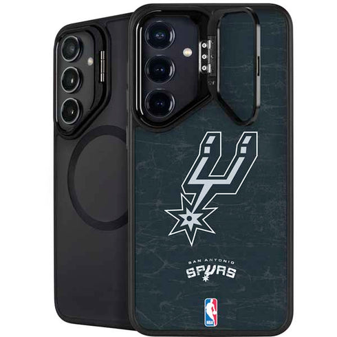 NBA San Antonio Spurs Secondary Logo Galaxy S26 Kickstand Case