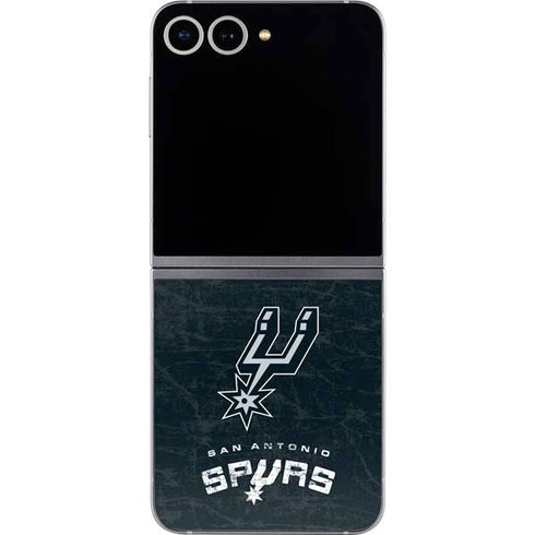 NBA San Antonio Spurs Secondary Logo Galaxy Z Flip6 Skin