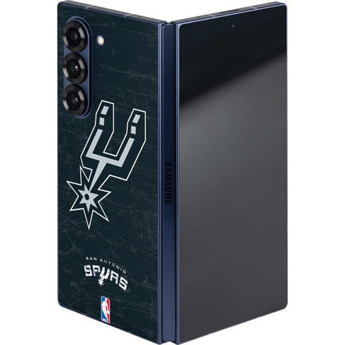 NBA San Antonio Spurs Secondary Logo Galaxy Z Fold6 Skin