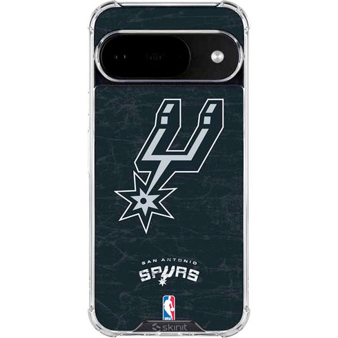NBA San Antonio Spurs Secondary Logo Google Pixel 10 Clear Case