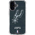 NBA San Antonio Spurs Secondary Logo iPhone 16 Clear Case