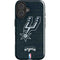 NBA San Antonio Spurs Secondary Logo iPhone 16 Impact Case