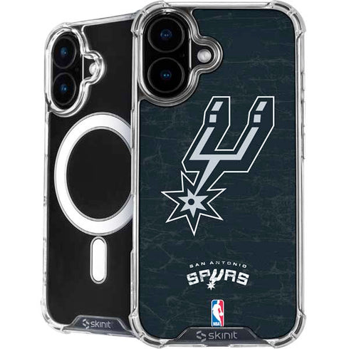NBA San Antonio Spurs Secondary Logo iPhone 16 MagSafe Case