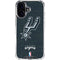 NBA San Antonio Spurs Secondary Logo iPhone 16 Plus Clear Case