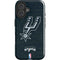 NBA San Antonio Spurs Secondary Logo iPhone 16 Plus Impact Case