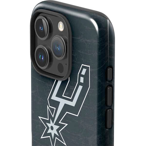 NBA San Antonio Spurs Secondary Logo iPhone 16 Pro Impact Case